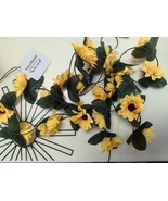 Artificial flowers Artificial Sunflower Garland Table Decorations Hang - $12.99