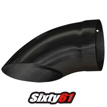 Voodoo Turn Out Tip for Sidewinder Megaphone Exhausts in Black Stainless... - $214.02 CAD