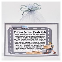 Delivery Driver Survival Kit - Fun, Novelty Gift &amp; Greetings Card / Secret Santa - £6.57 GBP