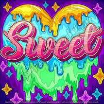 Rainbow Sweetheart Clip Art - £1.94 GBP