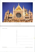 Italy Tuscany Siena Cathedral Church Assumption of Mary Vintage Postcard - £7.34 GBP