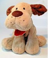 Ganz Happy Hound Puppy Dog Brown Stuffed Animal Large RARE 9&quot; Plush H11291 - $82.25 CAD