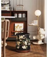 interoknack Luxury Vintage Style Waste Bin, Bird &amp; Blossom Design Trash ... - $3,287.62 MXN