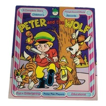 Vintage Children’s Records PETER AND THE WOLF Vinyl Record Kids Story &amp; ... - £5.12 GBP