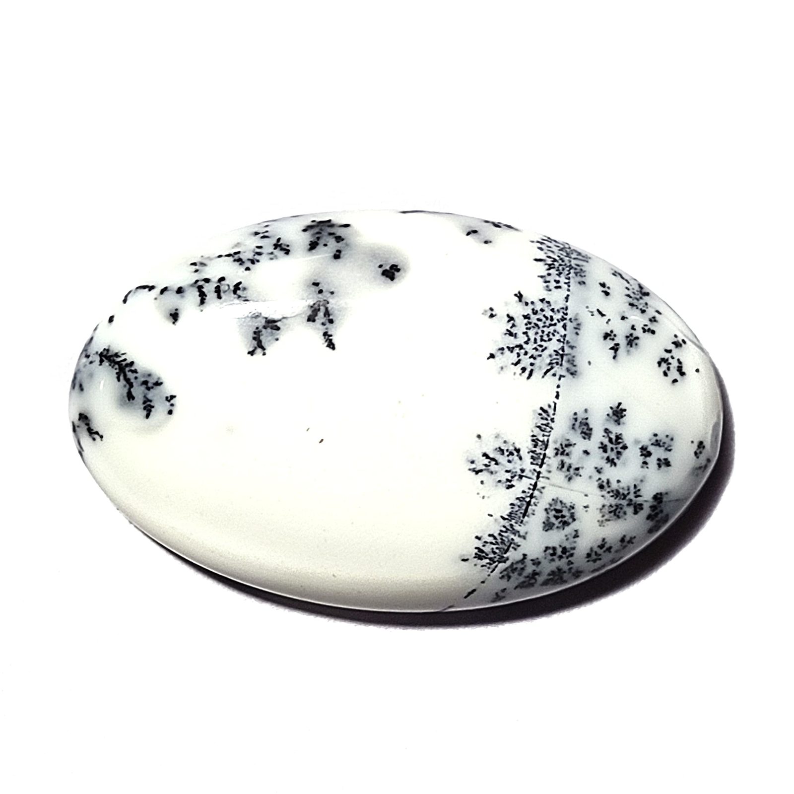 14.85 Carats TCW 100% Natural Beautiful Dendritic Agate Oval Cabochon Ge... - $12.73