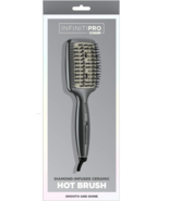 INFINITIPRO BY CONAIR Diamond-Infused Ceramic Hot Brush, Smoothing Hot B... - $34.64