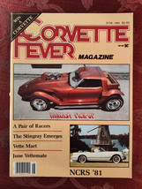 CORVETTE FEVER Magazine May June 1981 Fantasy Pick-up Racers Stingray Emerges - £10.81 GBP