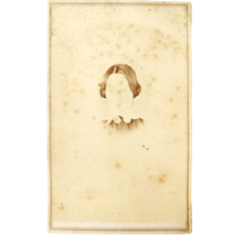 1880 CDV Photograph Beautiful Woman Crockett Victorian Norway Maine F12C - €17,30 EUR