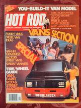 Rare HOT ROD Car Magazine August 1976 B F Goodrich Conversion Chevy VAN - £17.08 GBP