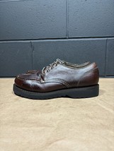 Vintage American Eagle Y2K 90’s Moc Toe Brown Leather Shoes Men’s Sz 10 - £39.93 GBP