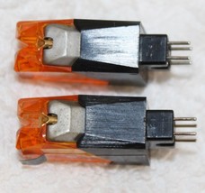 Pair Technics P24 Phono Cartridges ~ No Stylus Needles ~ Cartridges Good - £70.52 GBP