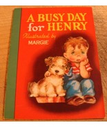 A Busy Day for Henry - Child&#39;s Book 1954 Like New - £21.64 GBP