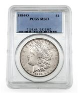 1884-O $1 Dólar De Plata Morgan Calificado Por PCGS Como MS-63 - €271,05 EUR