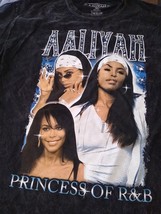 AALIYAH - Princess of R&amp;B Tie Dye T-shirt ~Never Worn~ M/L - £15.03 GBP