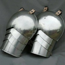Médiévale Pauldrons Ensemble Épaule Tournoi Knight Armor Fabriqué De Métal - £70.35 GBP