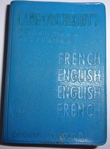 Vintage Universal Dictionary Langenscheidt French English 1966 - £3.13 GBP