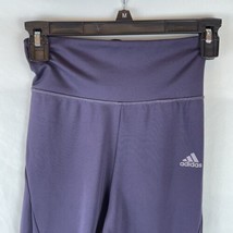 Womens Adidas Aeroready Purple Athletic High Waist Leggings Size XS - $9.46