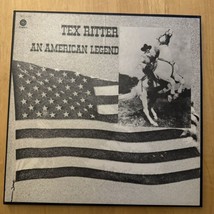 Tex Ritter An American Legend Boxset LP Vinyl Record Album Capitol 1973 - £5.37 GBP