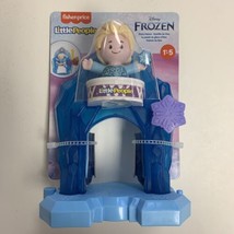 Disney Fisher Price Little People Frozen Elsa&#39;s Palace Portable Playset ... - £7.75 GBP