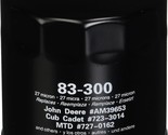 Oregon 83-300 Transmission Oil Filter Replacement For John Deere AM39653 - $15.99