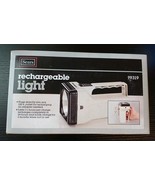New In Box Vintage Sears rechargeable light flashlight 120v 9319 White  - $34.53 CAD