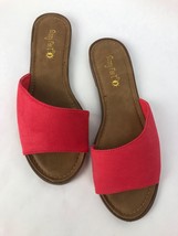 Sunny Feet Hippie-10M Red / Pink Summer Padded Open Toe Women’s Sandals - £11.25 GBP