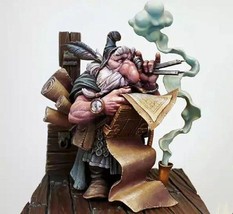 1/32 Resin Model Kit Fairy Tale Characters Goblin Cartographer Unpainted - £33.61 GBP