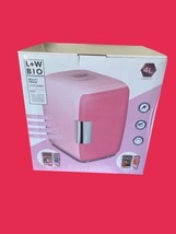 L+W Bio Mini Personal Pink Makeup Fridge 4L Cooler & Warmer Beauty Products NIB - $94.04