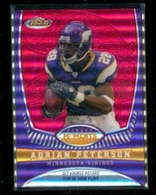 2008 Topps Finest Moments Refractor 71/149 Adrian Peterson AP16 Vikings Football - £13.57 GBP