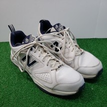 New Balance 623 Walking Shoes White &amp; Navy MX623WN3 Men’s Sz 14 D US - £14.83 GBP
