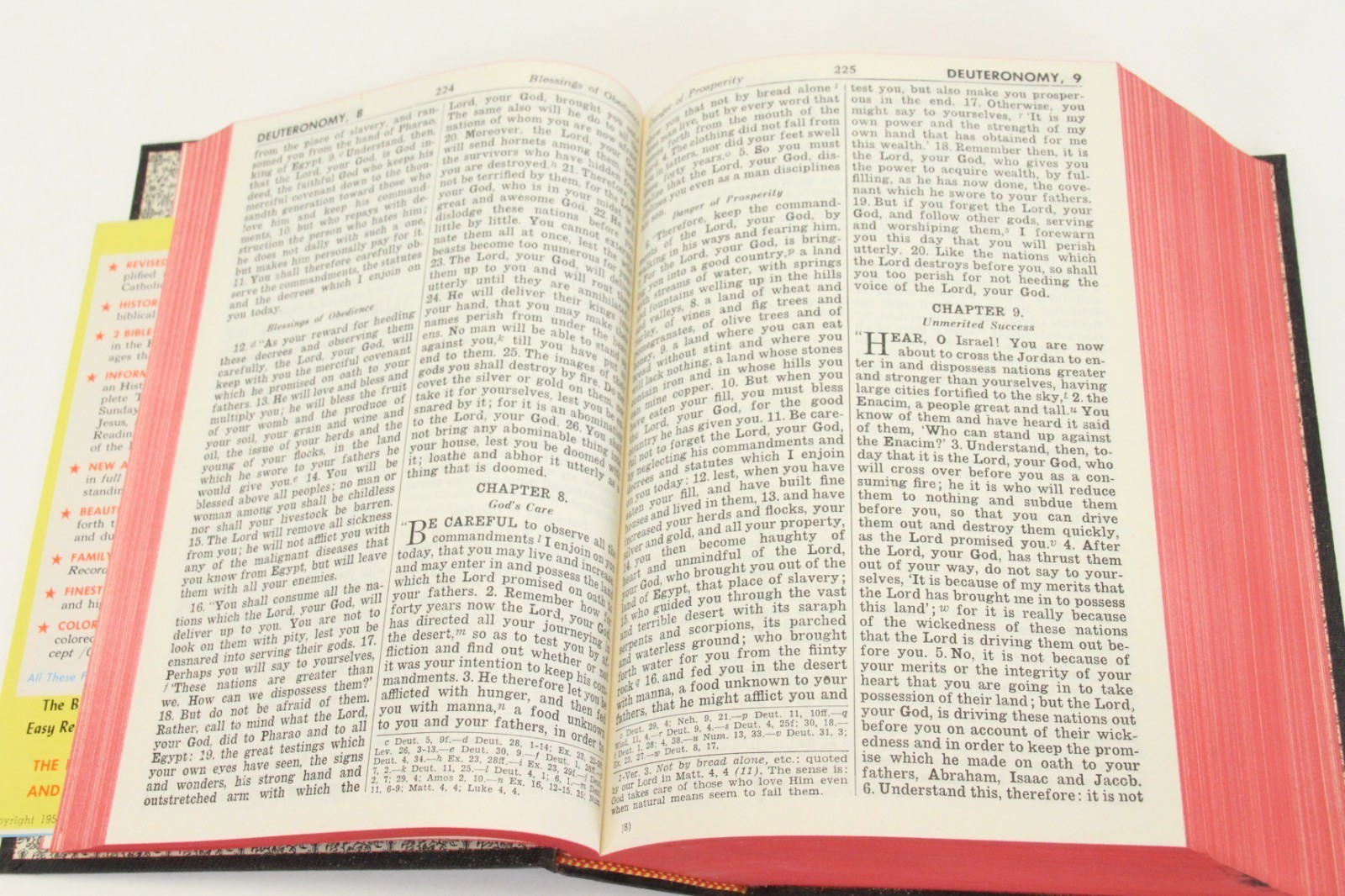 Holy Bible New Catholic Edition 1957 Confraternity Douay Version Large Type Item image 10