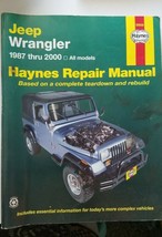 1987 thru 2000 Haynes Jeep Wrangler All Models Automobile Repair Shop 50030 - £23.54 GBP