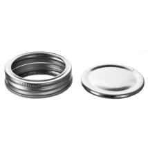 Old Fashioned Preserving Lids &amp; Rings Wide Mouth (Pack of 6) - $442.40 MXN