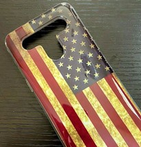 For Lg Stylo 6 - Ultra Thin Tpu Rubber Skin Case Cover Red Usa American Flag - £10.72 GBP