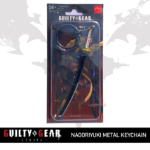 Guilty Gear Strive Nagoriyuki Metal Katana Keychain Figure Charm Key Ring - £29.88 GBP