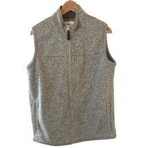 Wrangler Mens Vest Size Med Grey Fleece Workwear Western Cowboy Outdoors... - $506.62 MXN