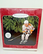 Hallmark Mario Lemieux Pittsburgh Penguins Christmas Keepsake Ornament 1998 - £14.23 GBP