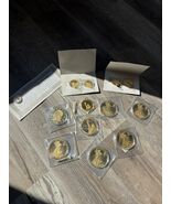 Set of 7Big 6Small Coins Statue of Liberty, Gold Dream Presidential Doll... - €690,17 EUR