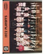 1972 NBA Finals Program Knicks Lakers - £150.59 GBP