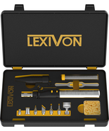 LEXIVON Butane Soldering Iron Multi-Purpose Kit | Cordless Self-Igniting... - £46.84 GBP