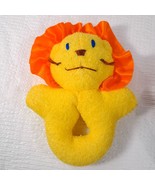 Vintage Playskool Lion Rattle plush soft toy 1990 Yellow Lil Grabber Ter... - $831.80 MXN