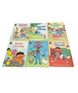 Sesame Street Book Club Lot Of 5 Vintage Books Myself, Leader, Cleaning,... - $20.16 CAD
