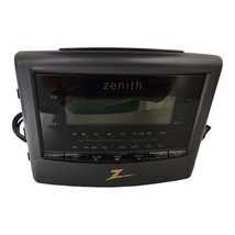 Vintage Zenith Z124B AM/FM Dual Digital Working Alarm Clock Radio Tested Great - £12.66 GBP