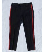 Banana Republic Sloan Navy Blue Women&#39;s Pants with Red Stripe, Size 2  - $38.30 CAD