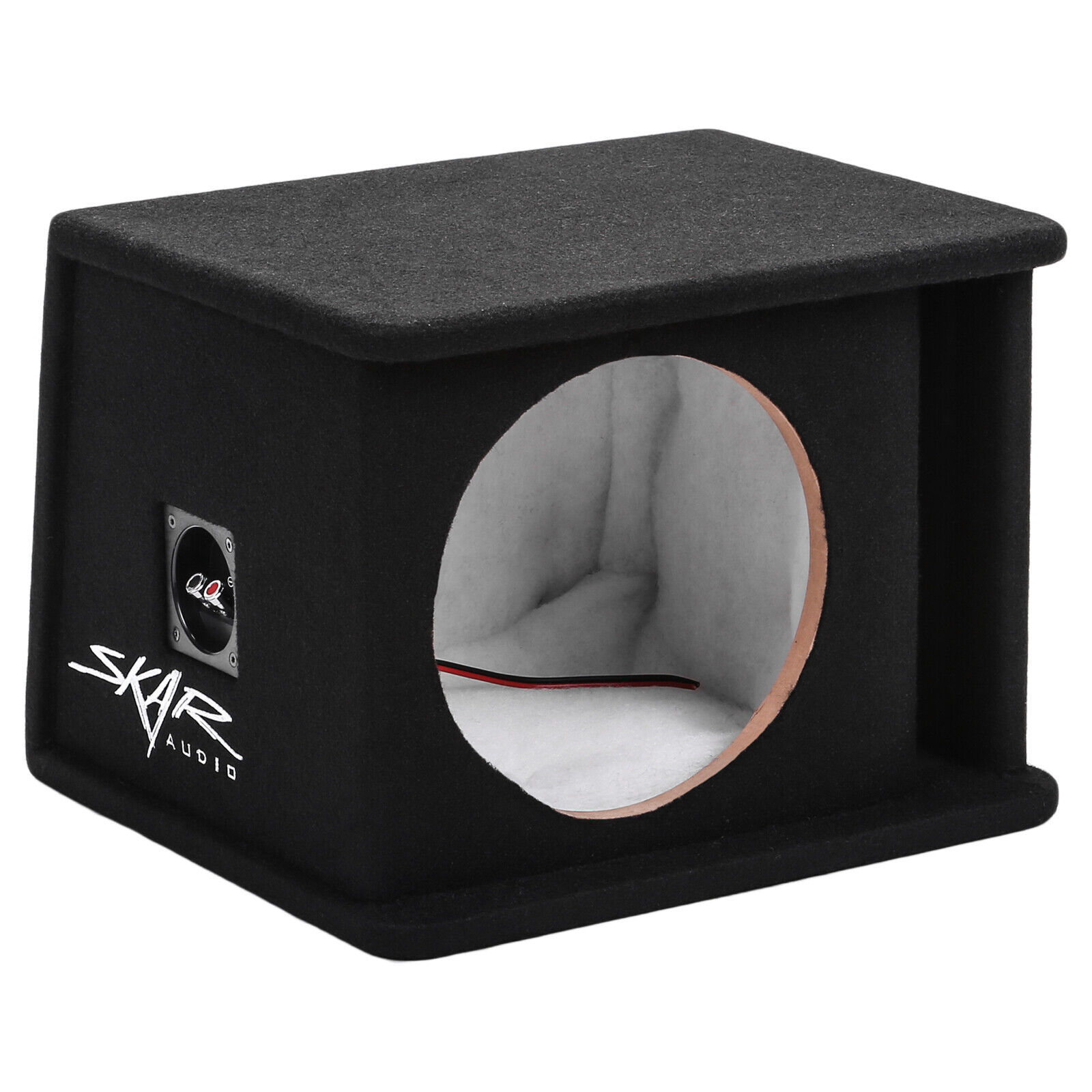 SKAR AUDIO SINGLE 10" PORTED SUBWOOFER ENCLOSURE - 1.25 FT^3 @ 39 HZ | SK1X10V