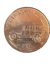 Franklin Mint Antique Car Coin Collection 1969 Series 1 Lozier Light Six Sedan 6 - £11.79 GBP