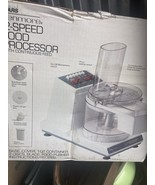 Vintage Sears Kenmore 2 Speed Food Processor 69695 Brand New In Box RARE!! - €36,15 EUR
