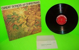 The Great Songs Of Christmas Vinyl LP Record 1968 Tony Bennett Barbra Streisand - £4.19 GBP