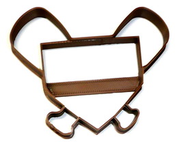Home Plate Baseball Bat Diamond Base Park Athletic Cookie Cutter USA PR2540 - $5.46 CAD