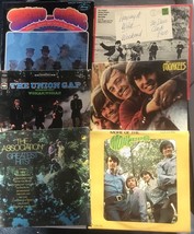 Lot of 6 Vintage Pop Rock 1960&#39;s Monkees Spanky Union Gap Association+ - £31.69 GBP